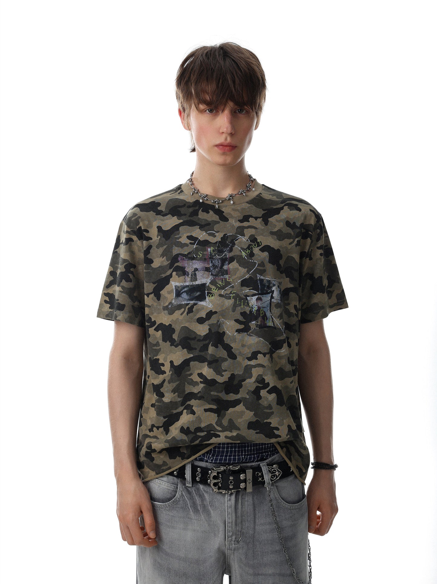 Camoflage Picture T-shirt