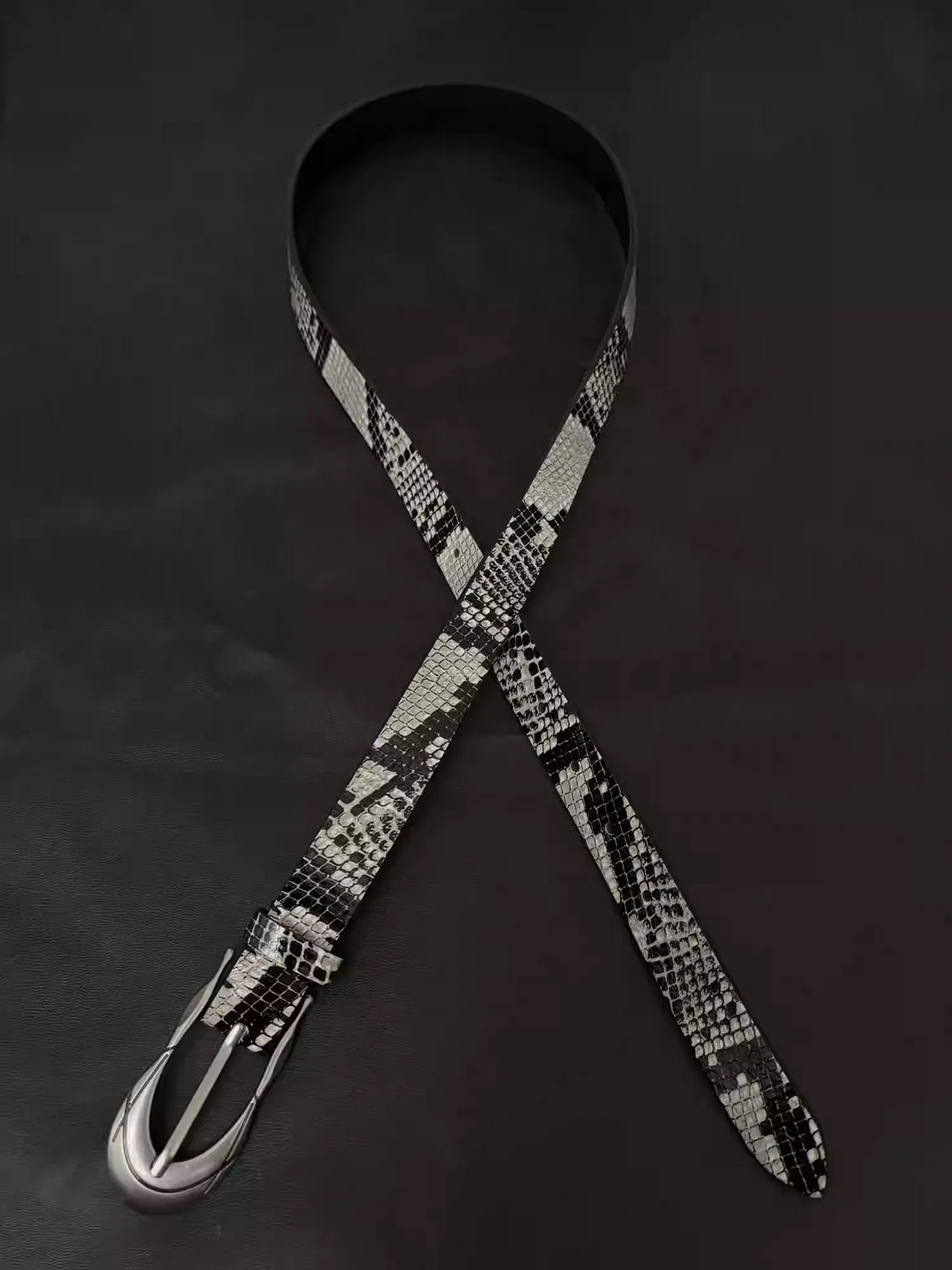 Snake Pattern Belt