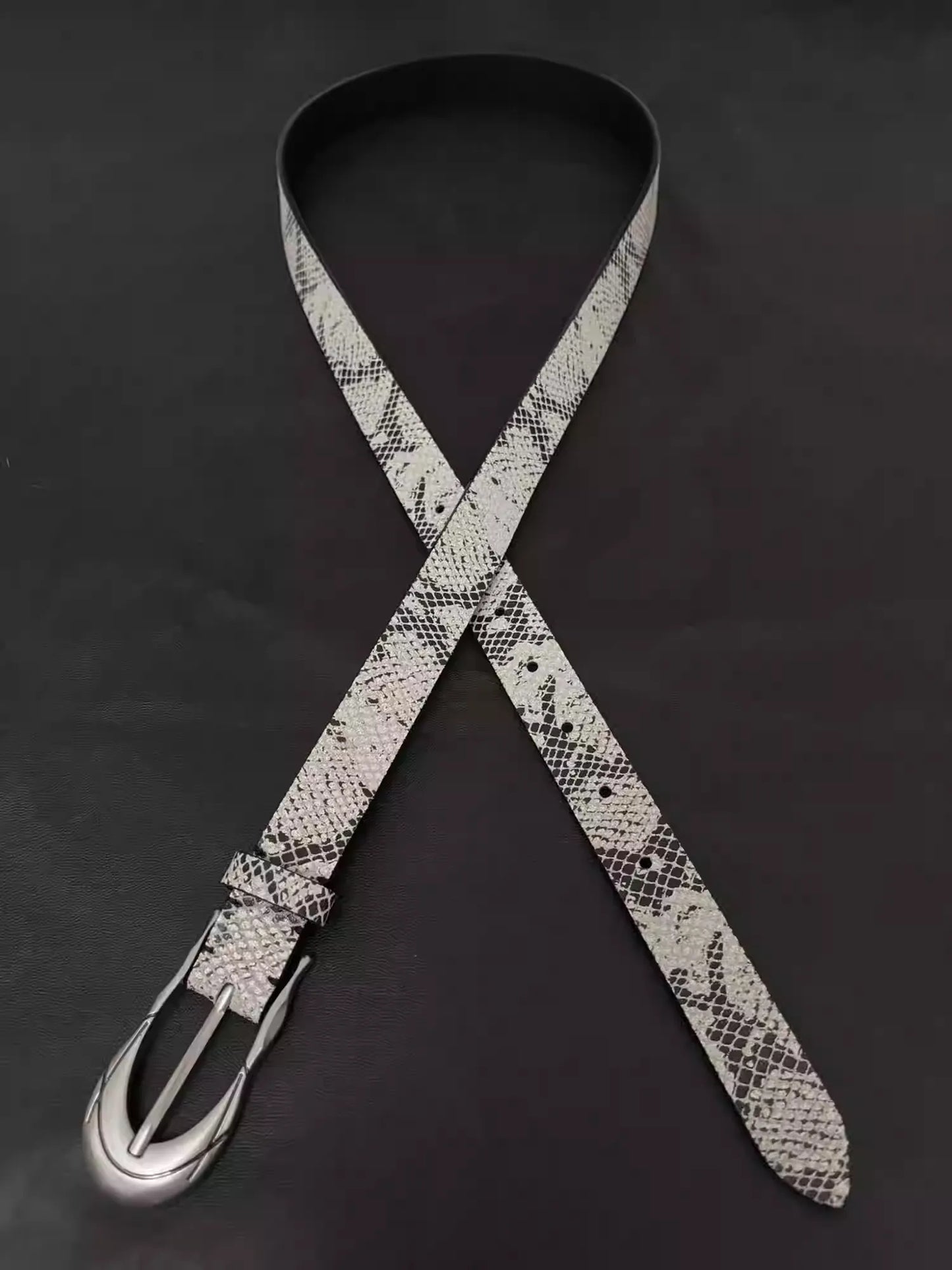 Snake Pattern Belt