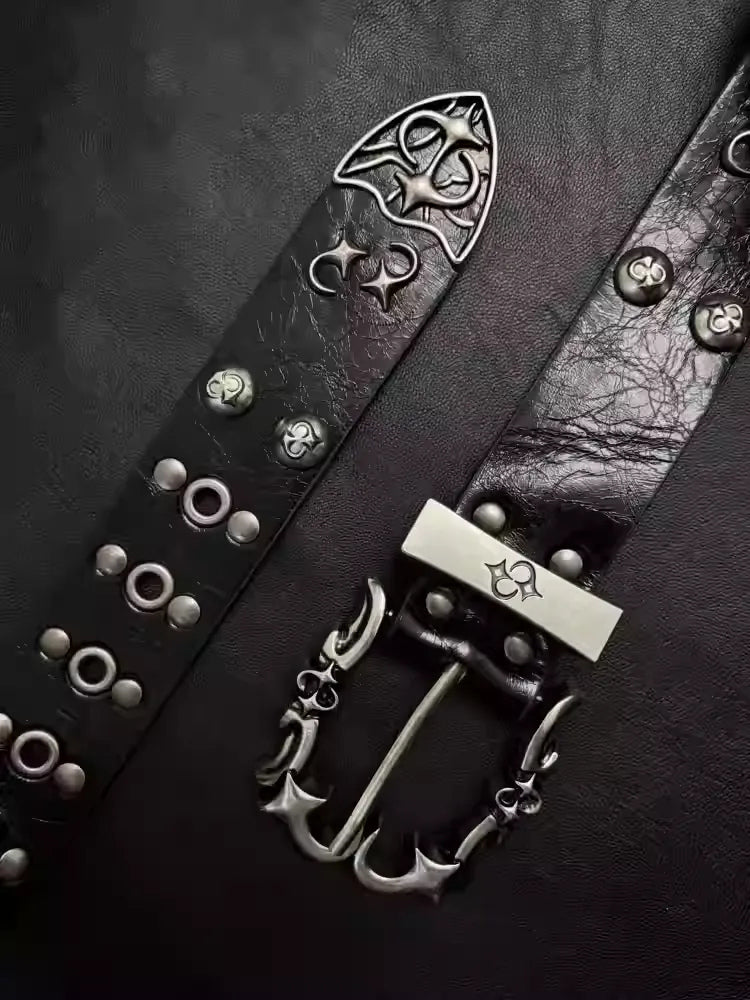 Shootingstar Studs Punk Belt