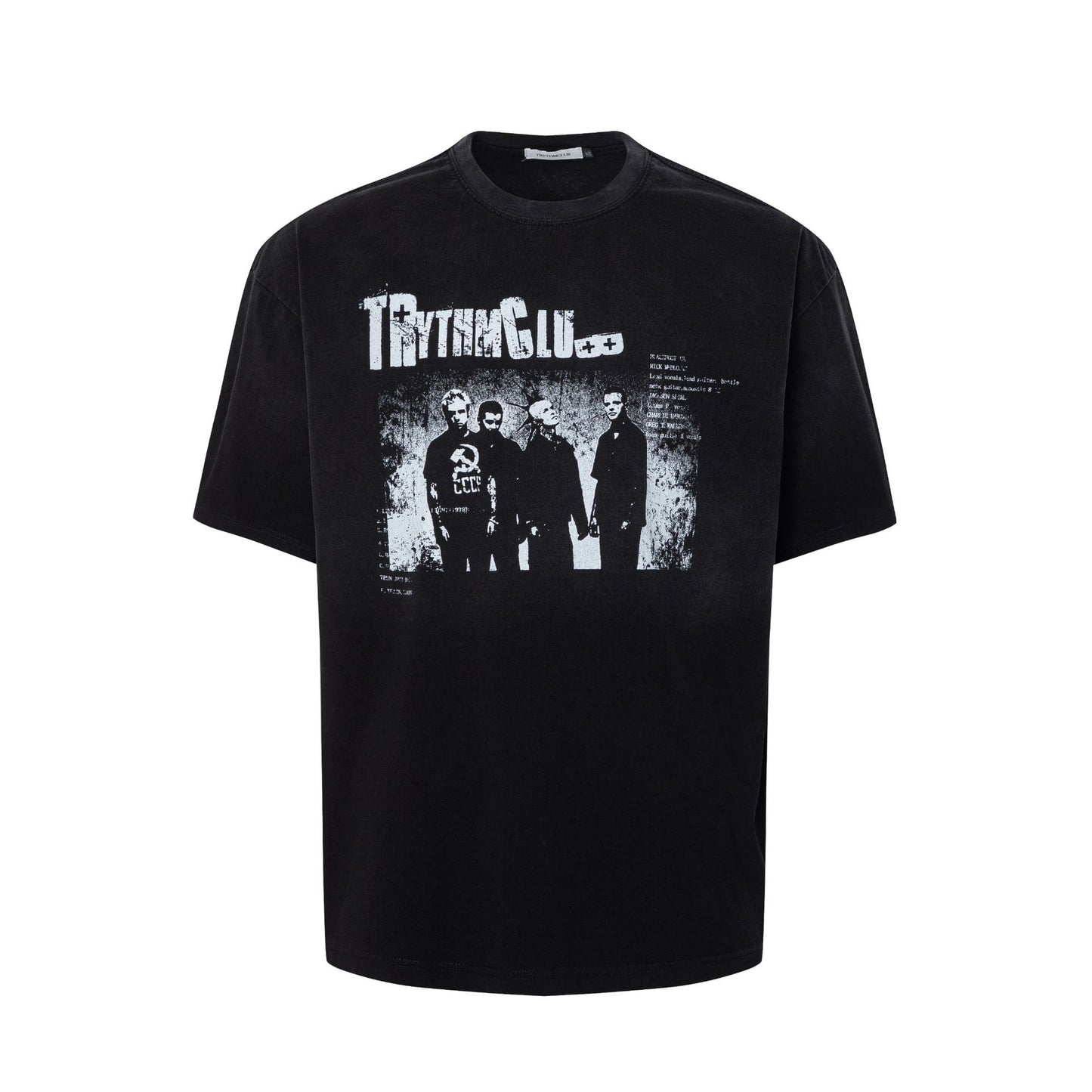 Trythmclub Printing T-shirt (2color)