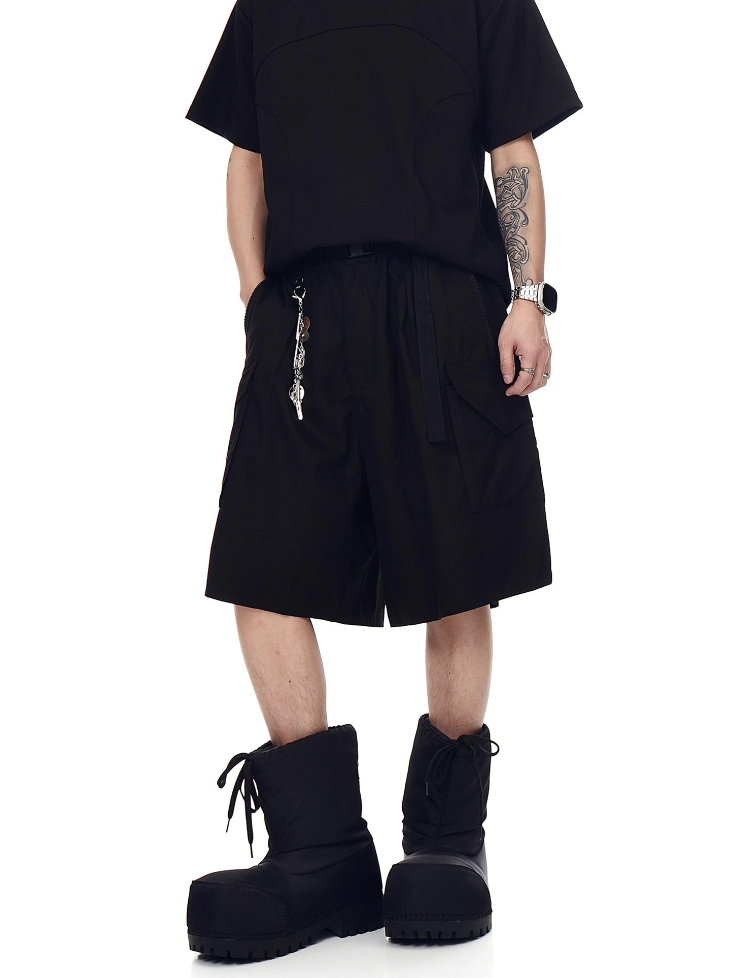 Nylon Muiti Pocket Shorts