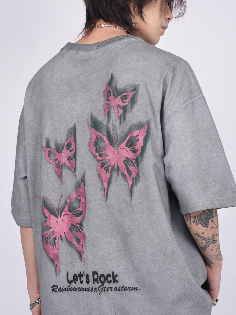 Butterfly T-shirt (2color)