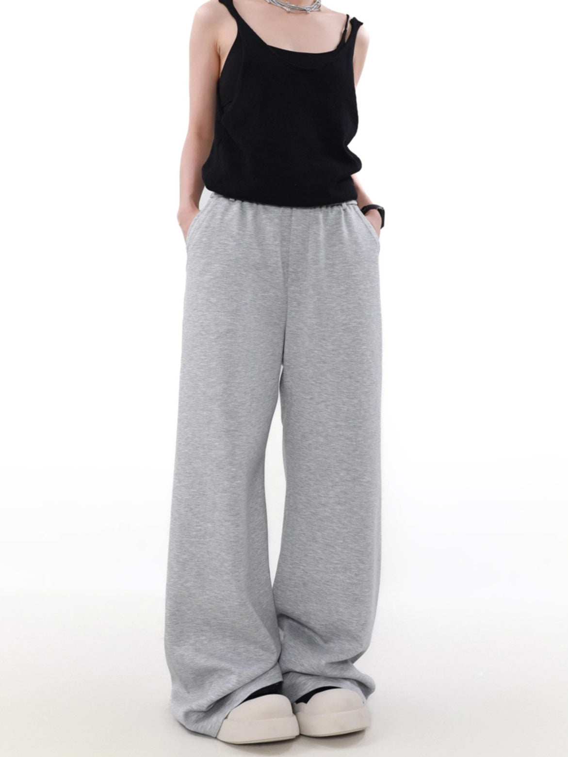 Baggy Sweat Pants (2color)