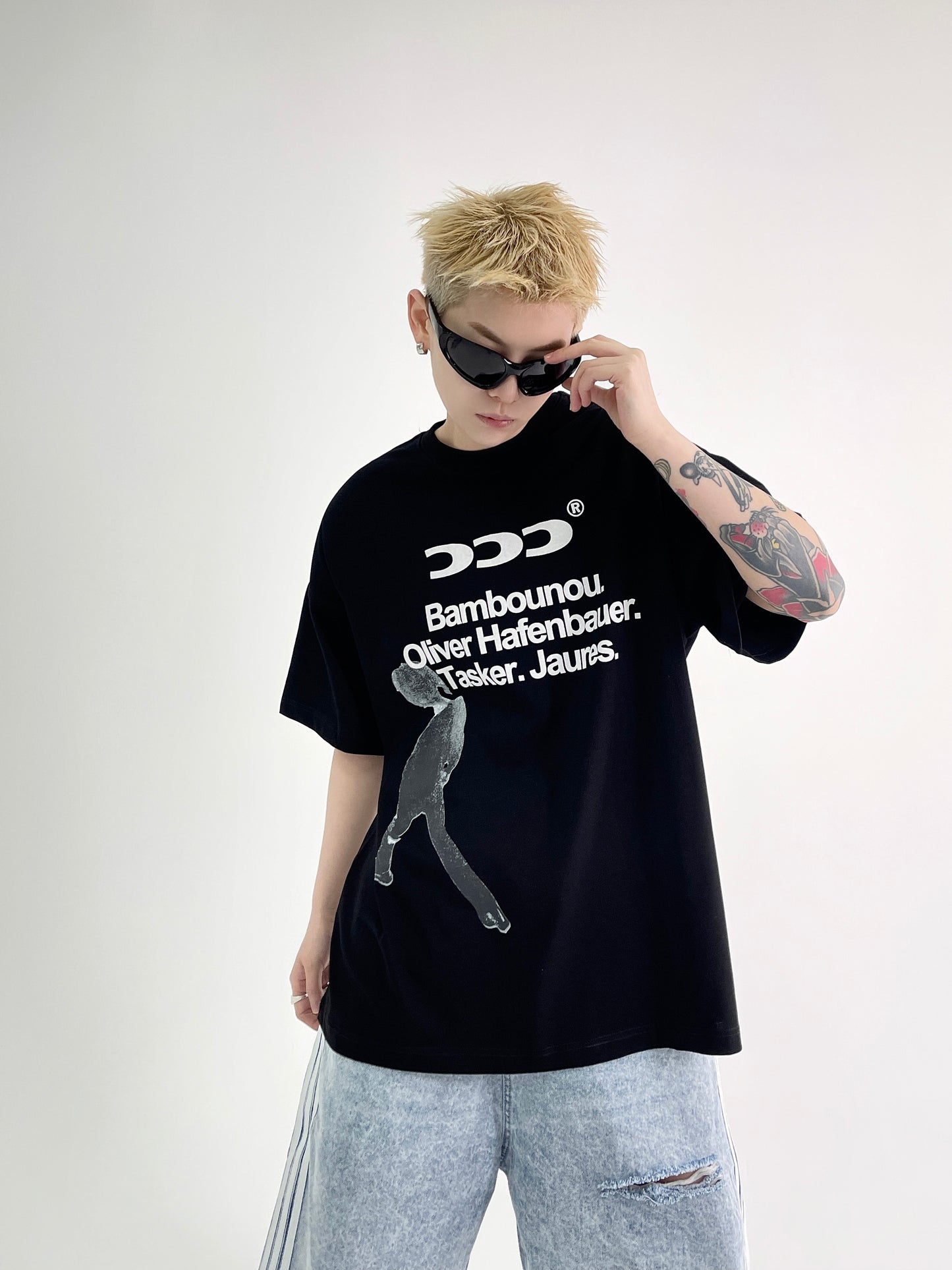 Sentence Graphic T-shirt (2color)
