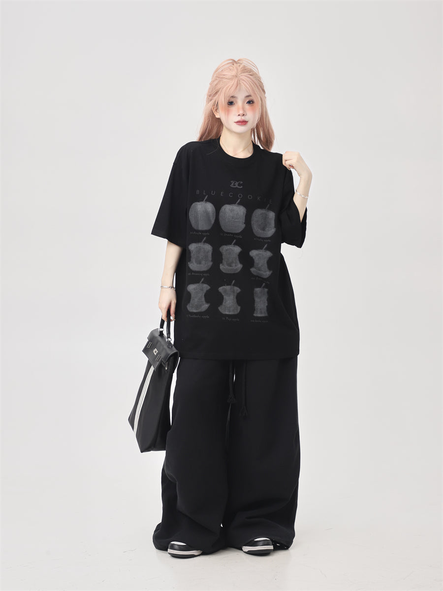 Biting Apple T-shirt (2color)