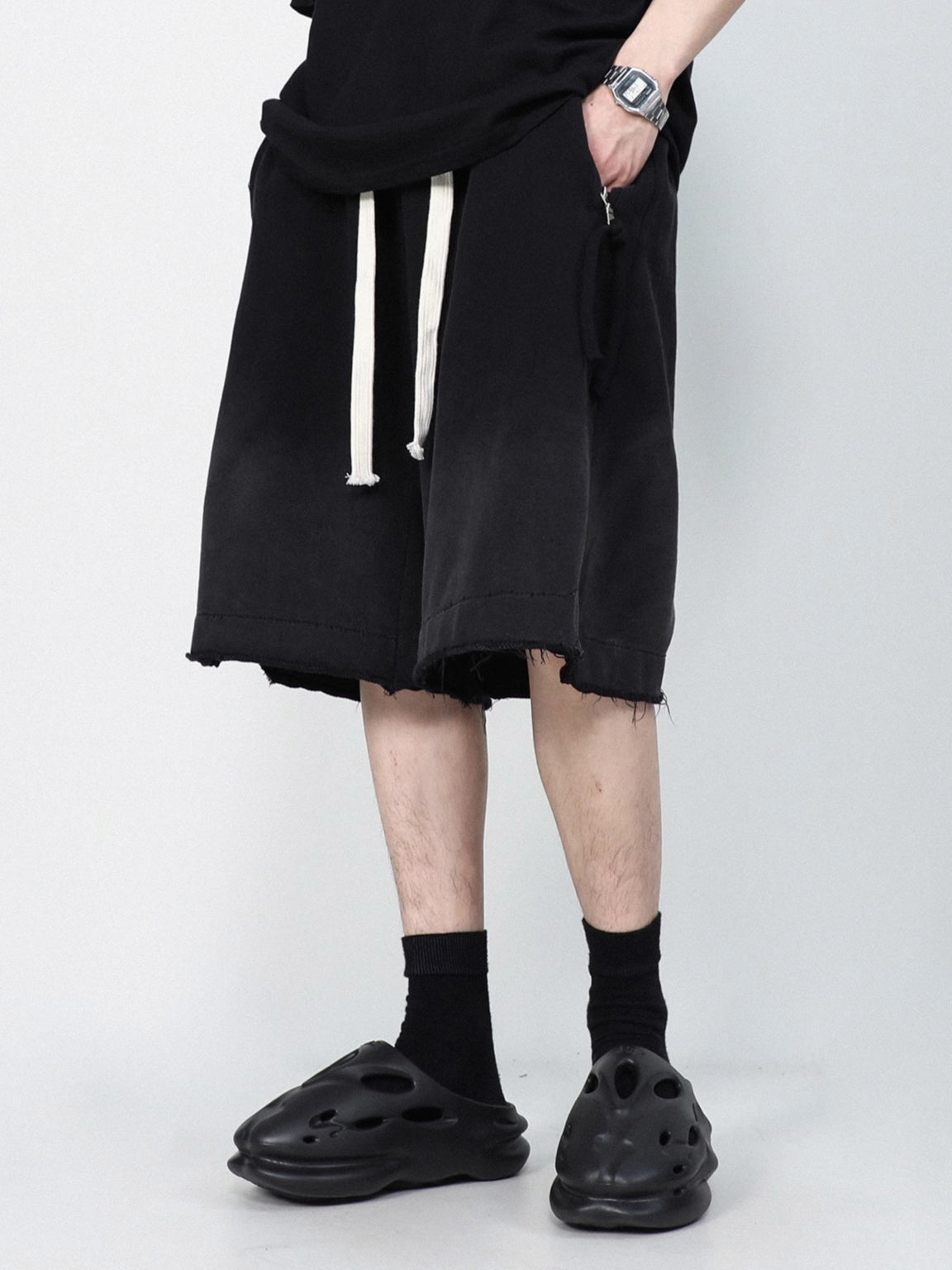 Draw String Jorts (2color)