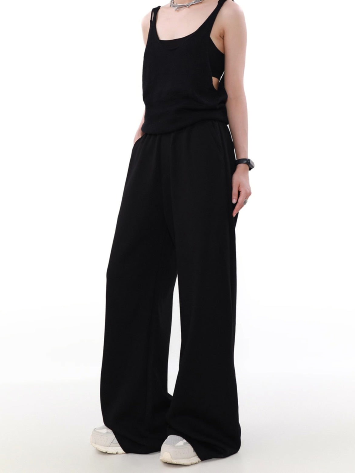 Baggy Sweat Pants (2color)