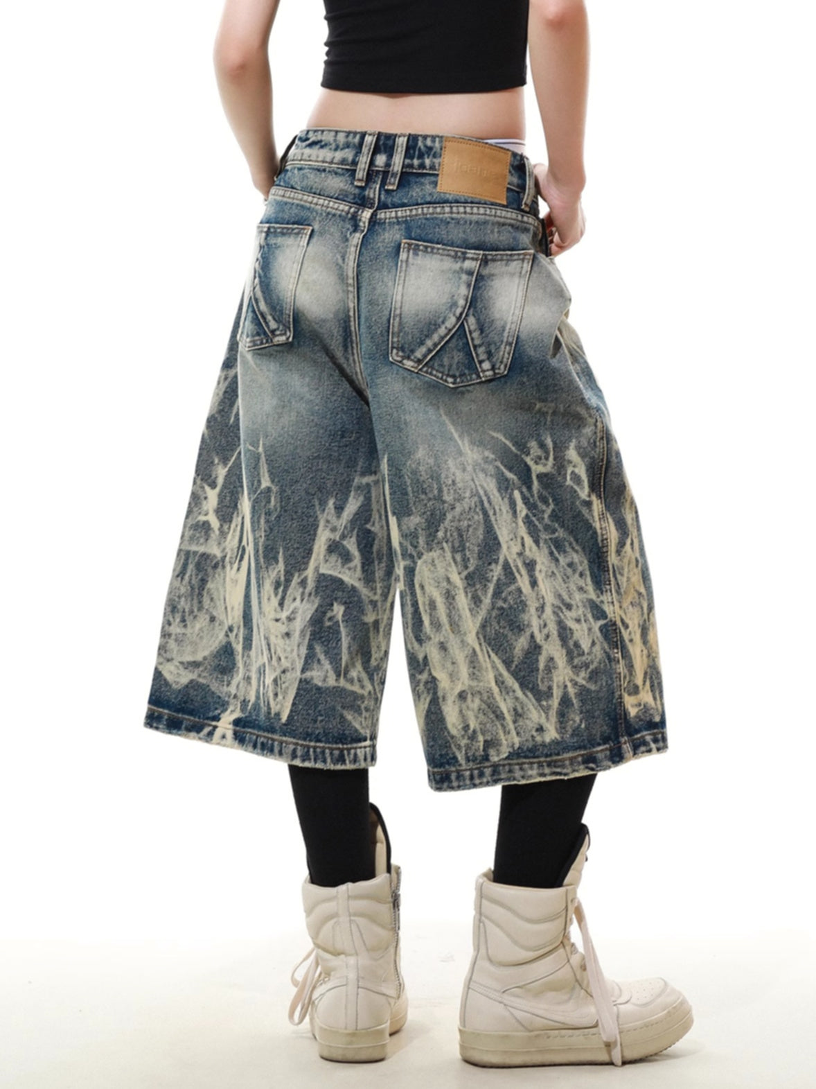 Crack Thunder Washed Jorts