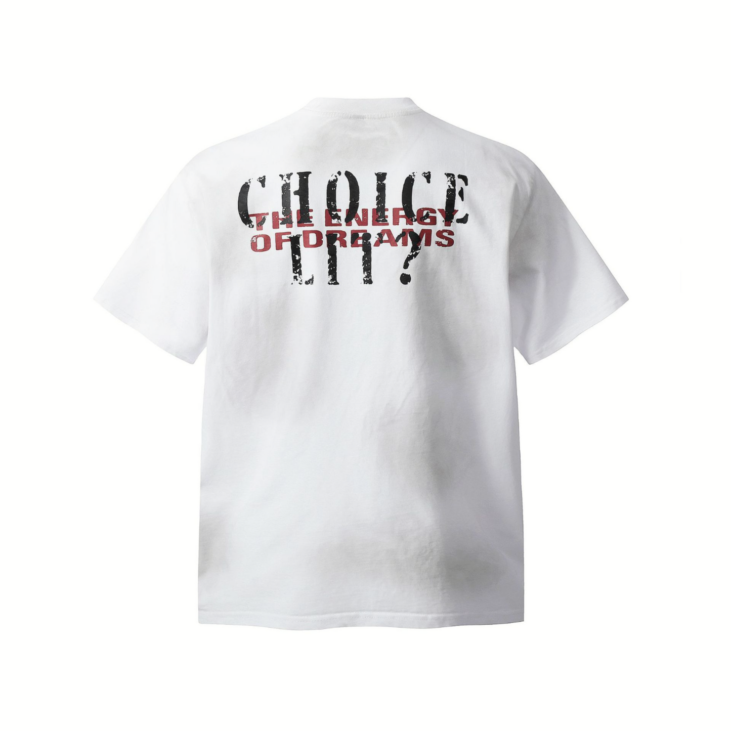 Cross Letter Print T-shirt