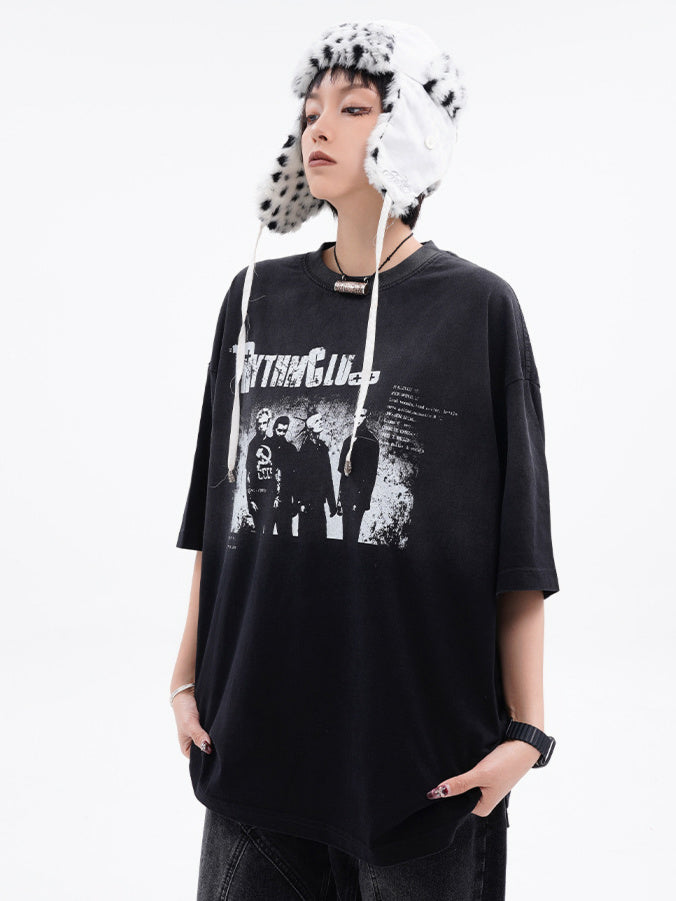 Trythmclub Printing T-shirt (2color)