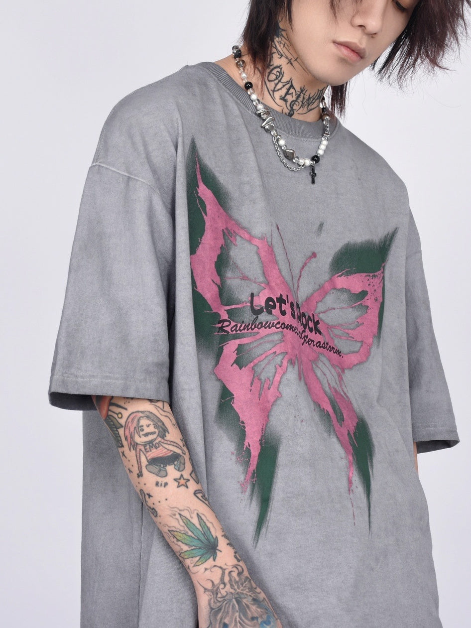 Butterfly T-shirt (2color)
