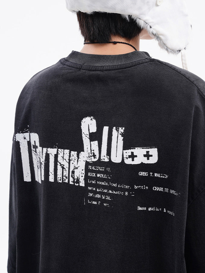 Trythmclub Printing T-shirt (2color)