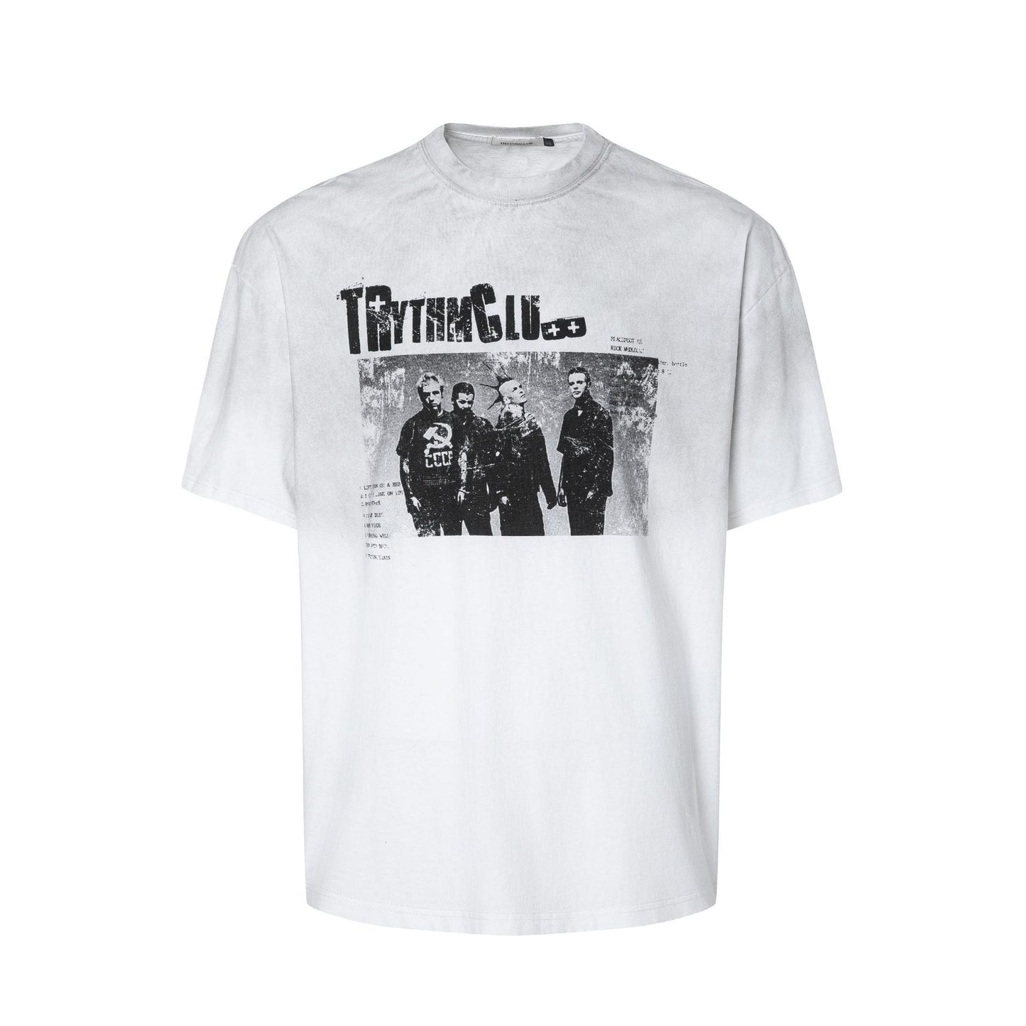 Trythmclub Printing T-shirt (2color)