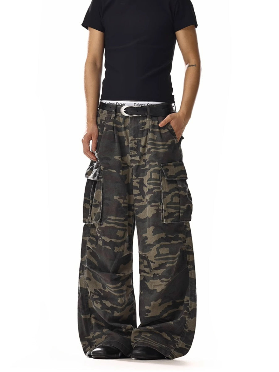 Camoflage Cargo Denim