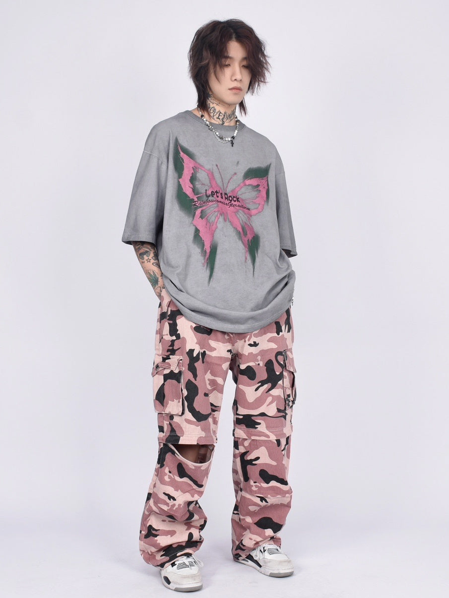Butterfly T-shirt (2color)