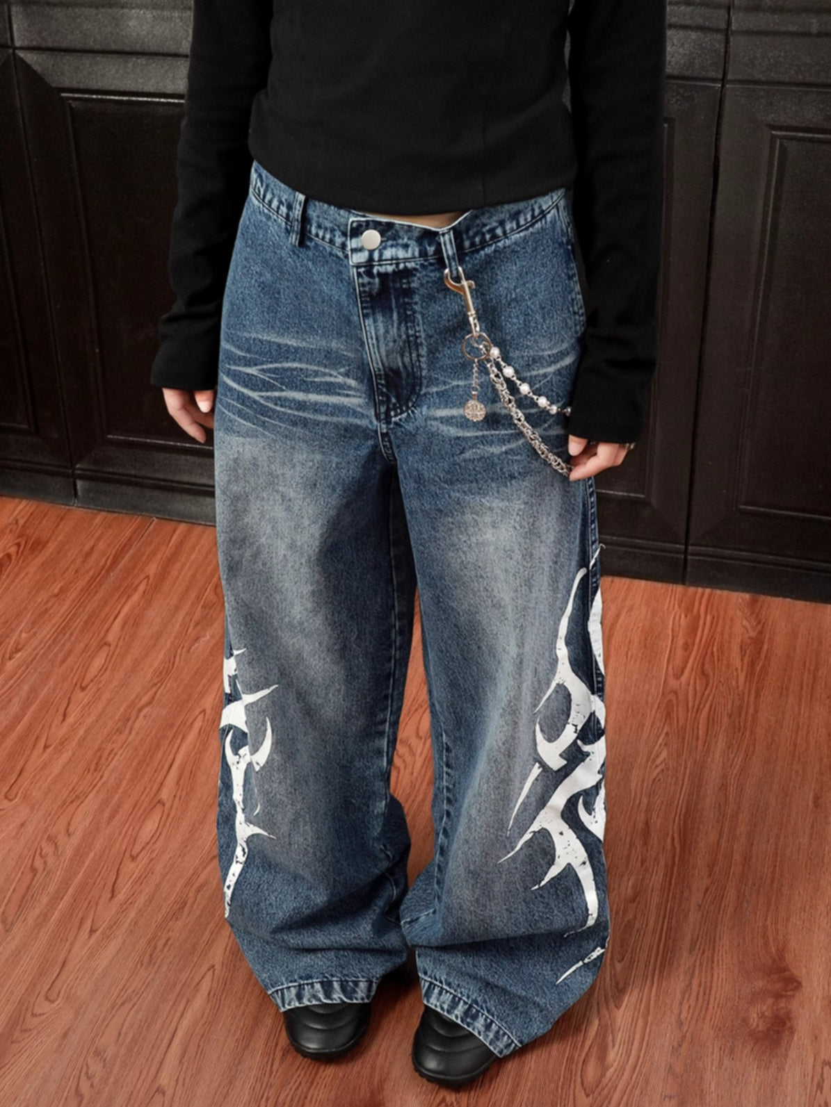 Blade Printing Denim