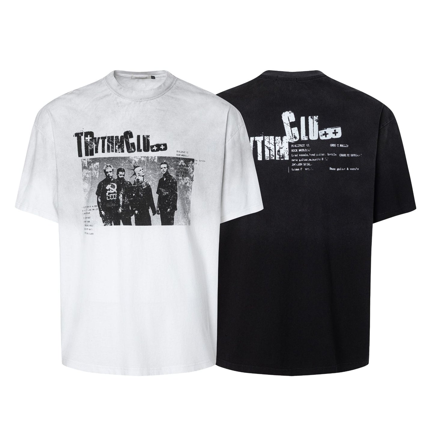 Trythmclub Printing T-shirt (2color)