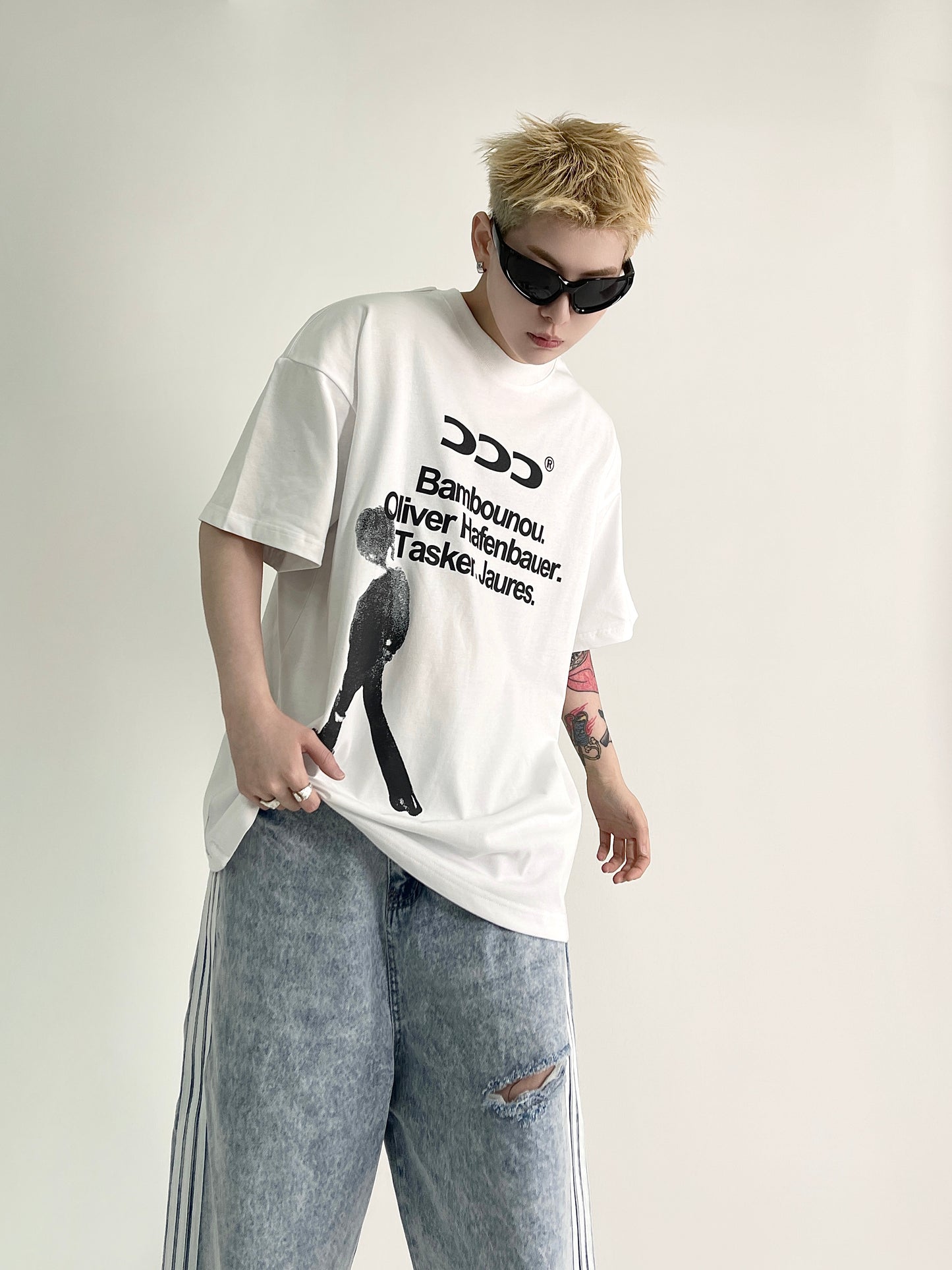 Sentence Graphic T-shirt (2color)