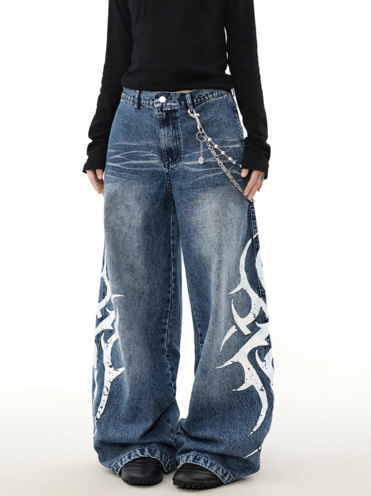 Blade Printing Denim