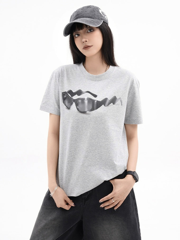 Sunglasses T-shirt (2color)