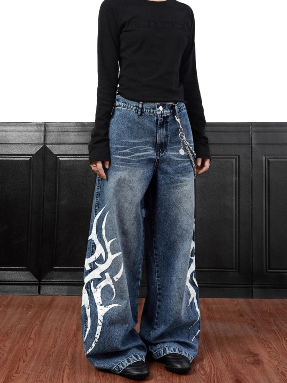 Blade Printing Denim
