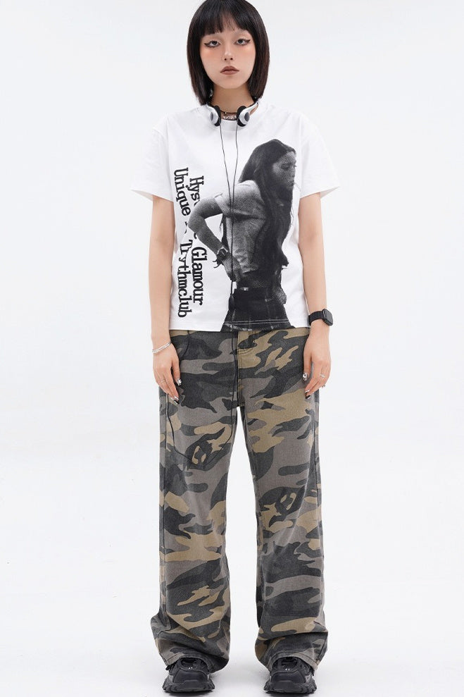 Tight Photo T-shirt