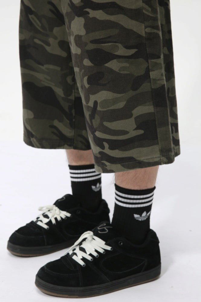 Camoflage Jorts Denim
