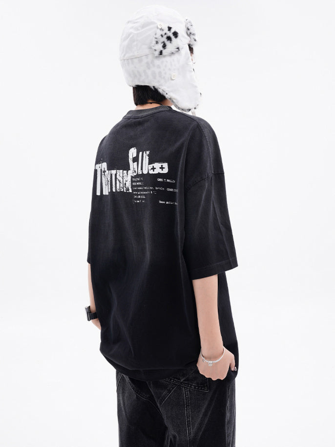 Trythmclub Printing T-shirt (2color)
