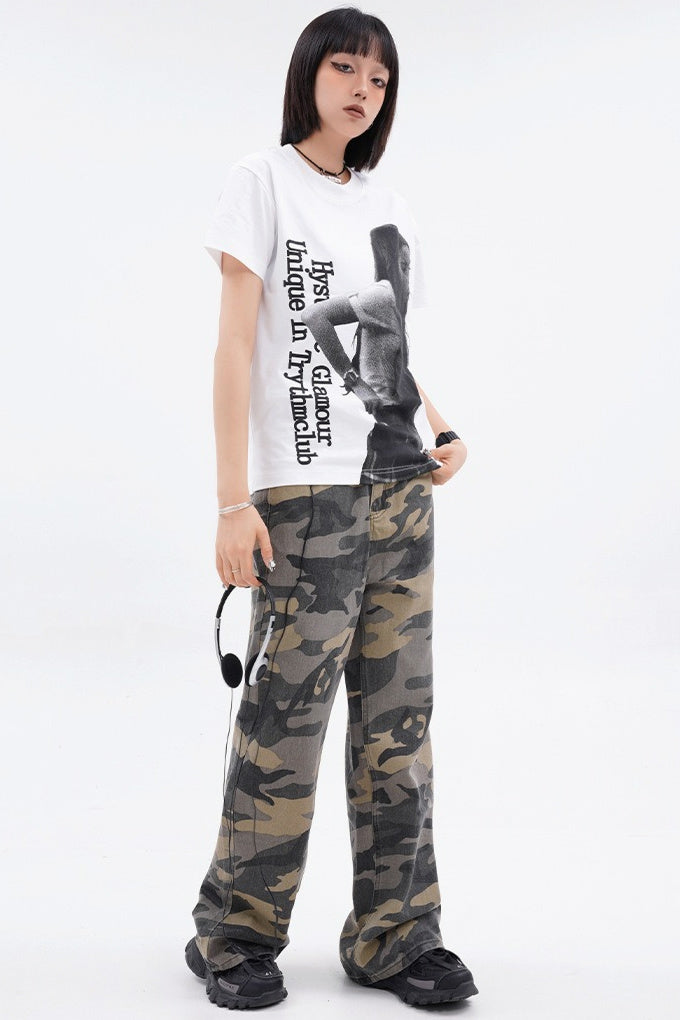 Tight Photo T-shirt