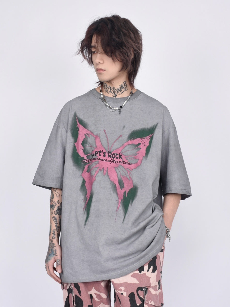 Butterfly T-shirt (2color)