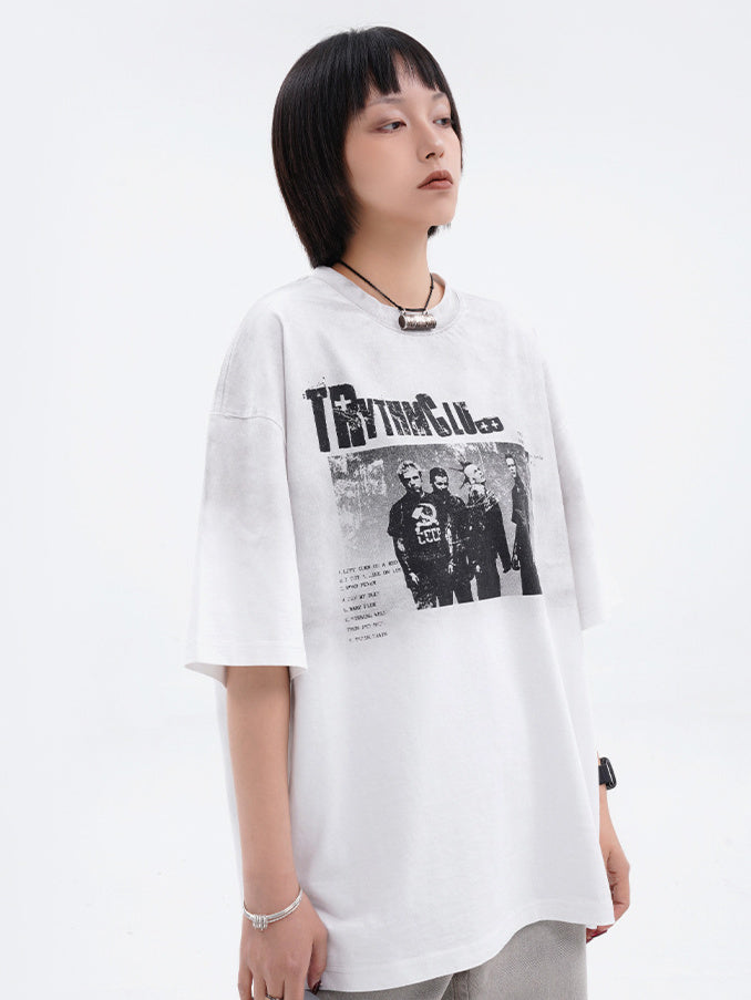 Trythmclub Printing T-shirt (2color)