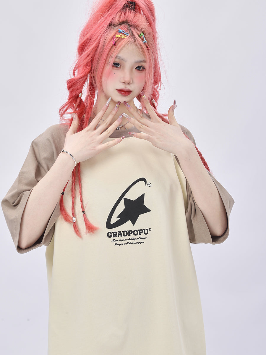 Raglan Shooting Star T-shirt (2color)