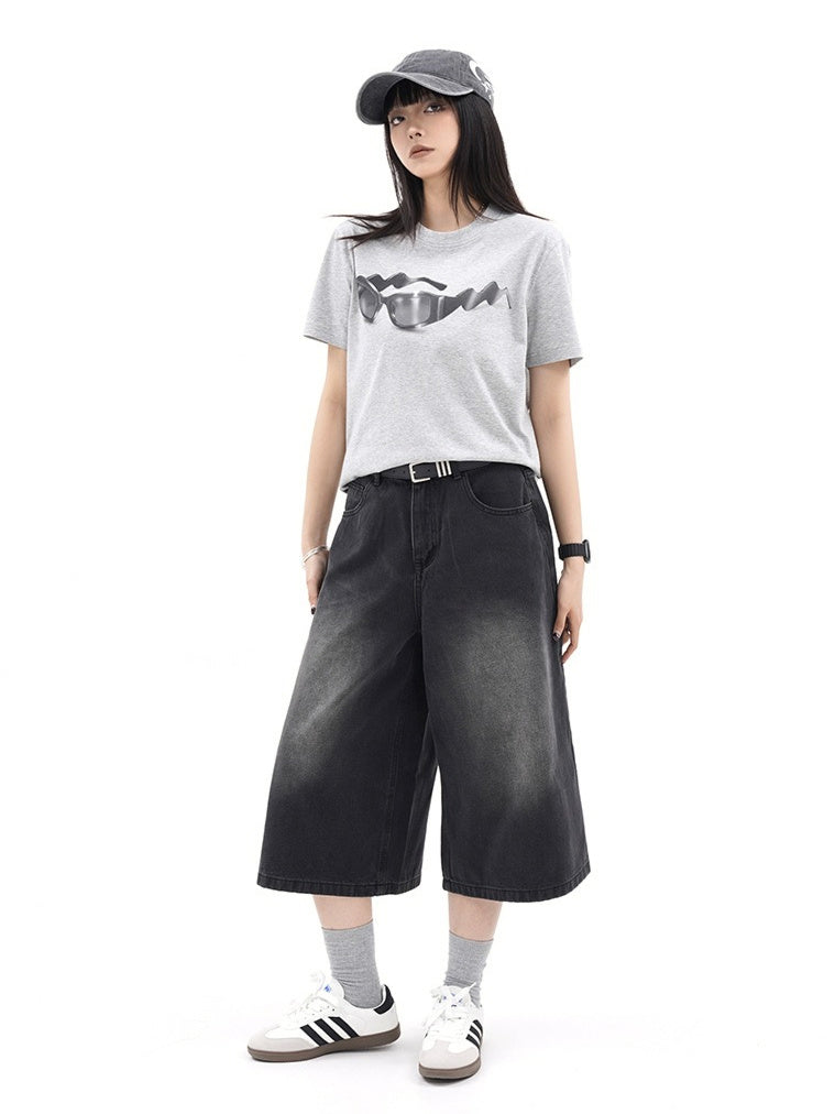 Sunglasses T-shirt (2color)