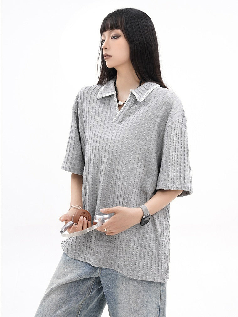 Stitch Polo Shirt (2color)