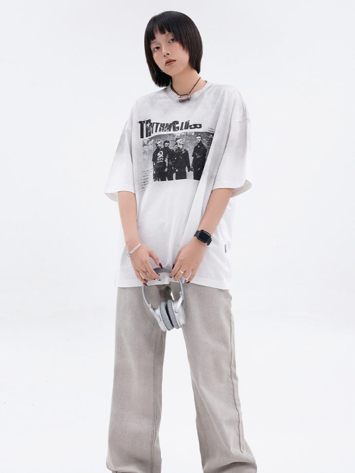 Trythmclub Printing T-shirt (2color)