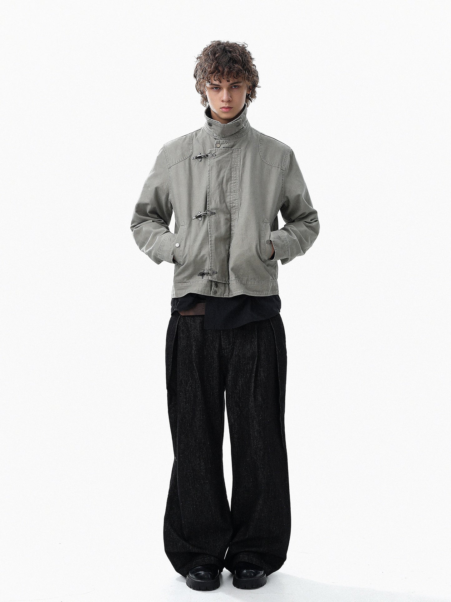 Fireman Denim Jacket (2color)