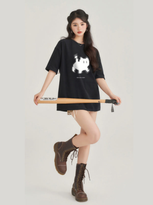 Pixel Cat T-shirt (6color)