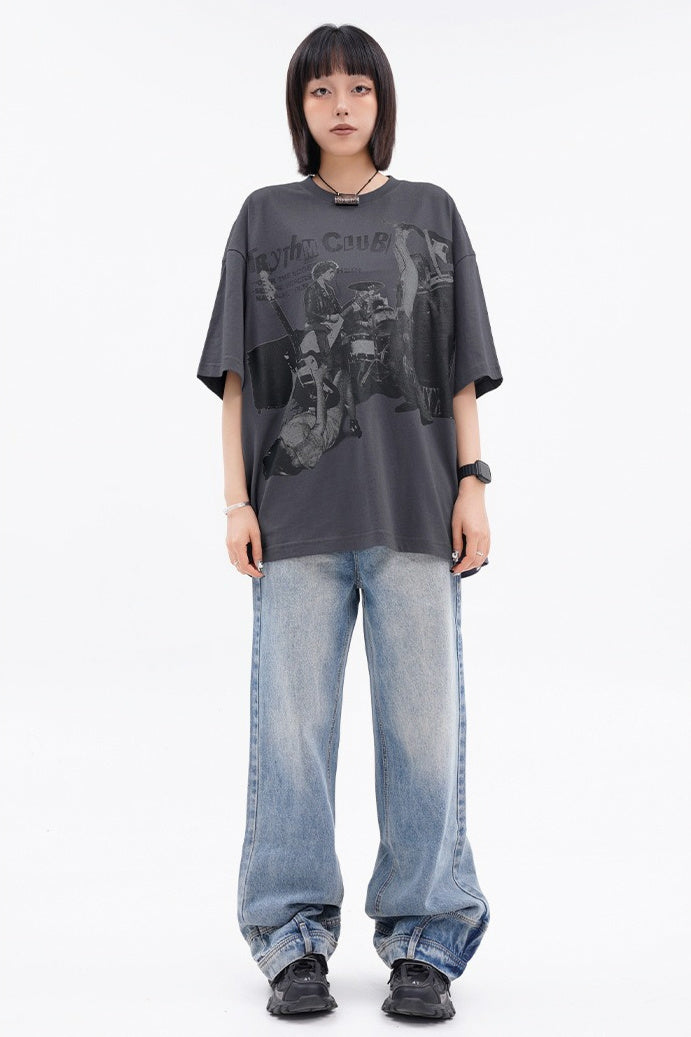 Full Printing T-shirt (2color)