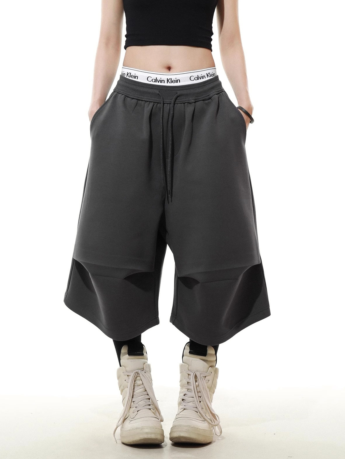 Tack Sweat Shorts (2color)