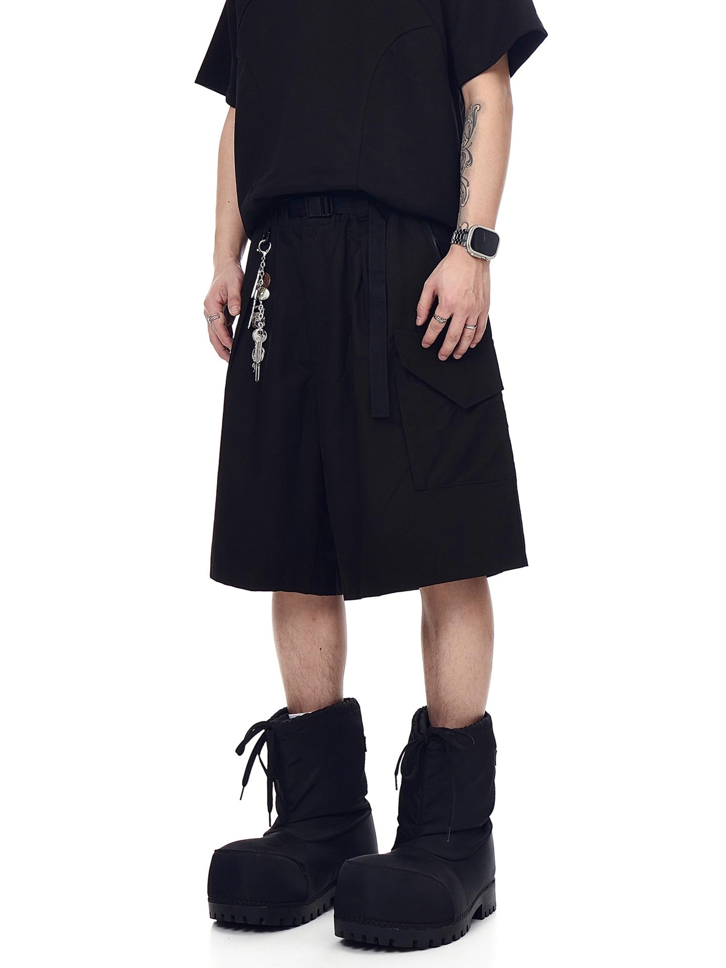 Nylon Muiti Pocket Shorts