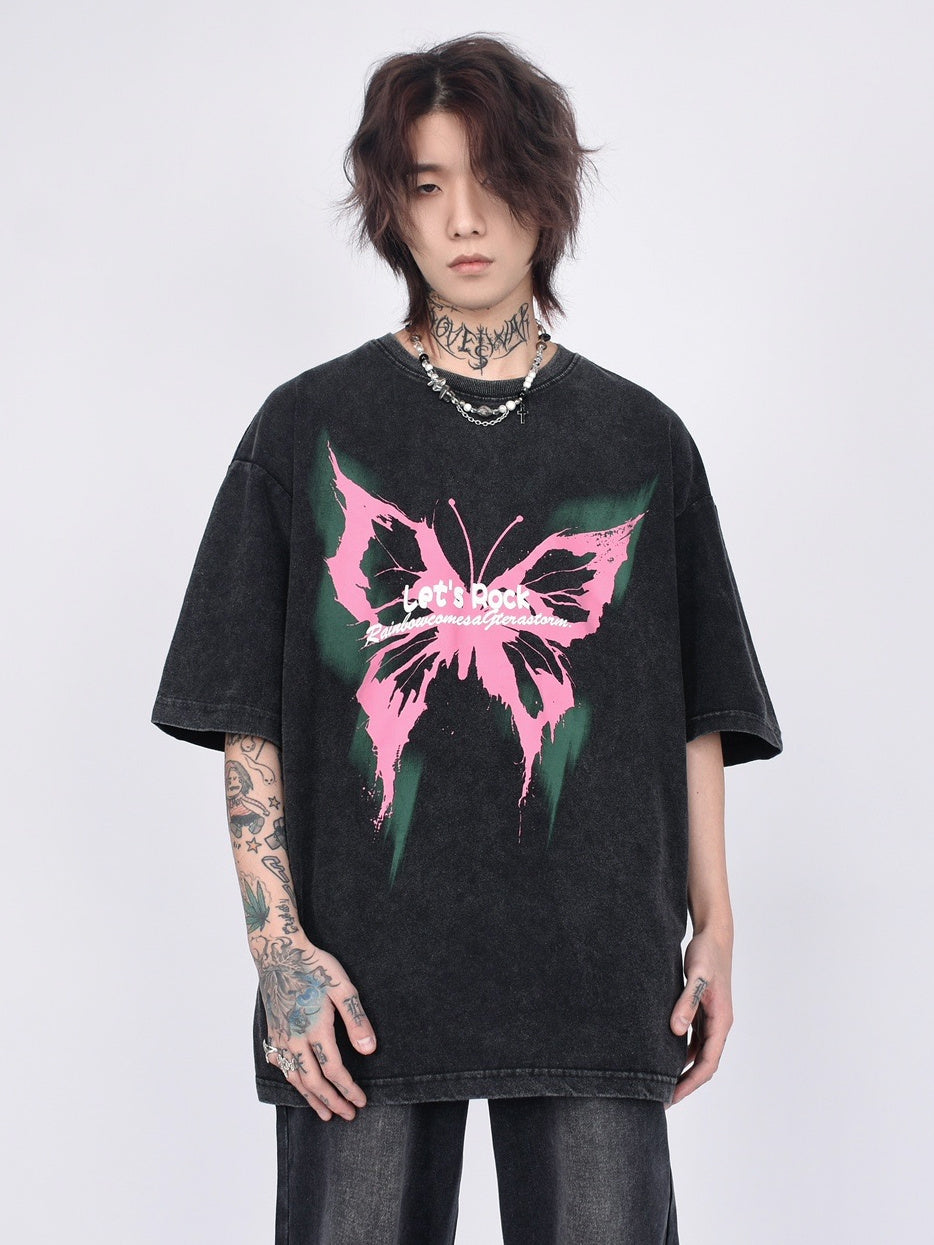 Butterfly T-shirt (2color)