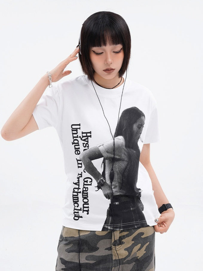 Tight Photo T-shirt