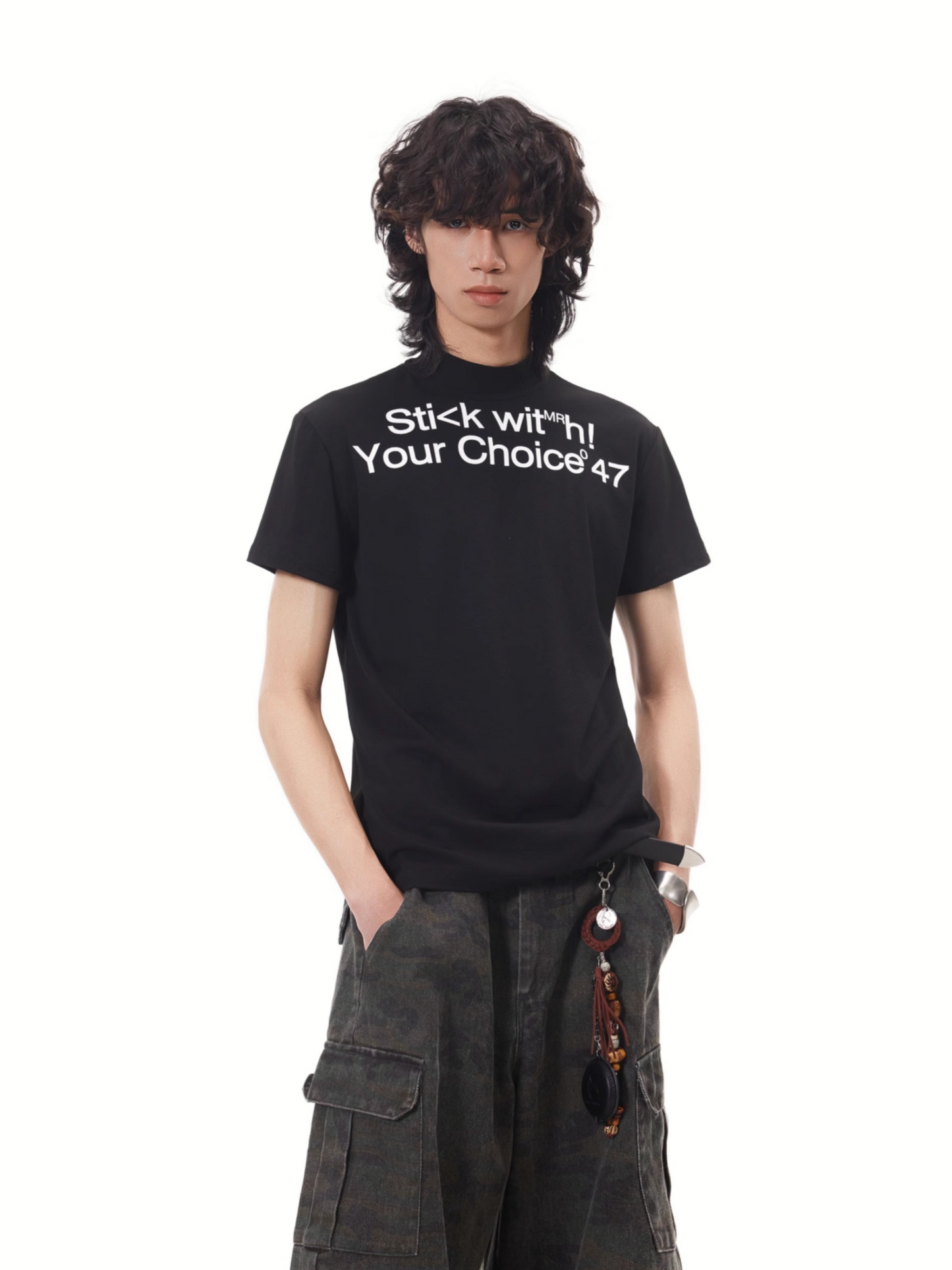 Crewneck Lettering T-shirt