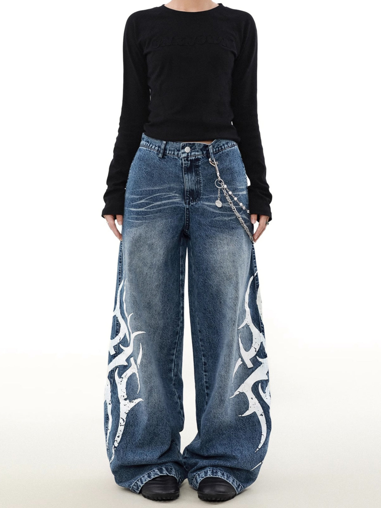 Blade Printing Denim