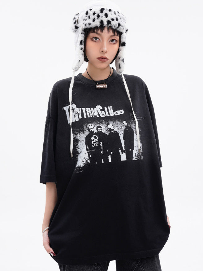 Trythmclub Printing T-shirt (2color)