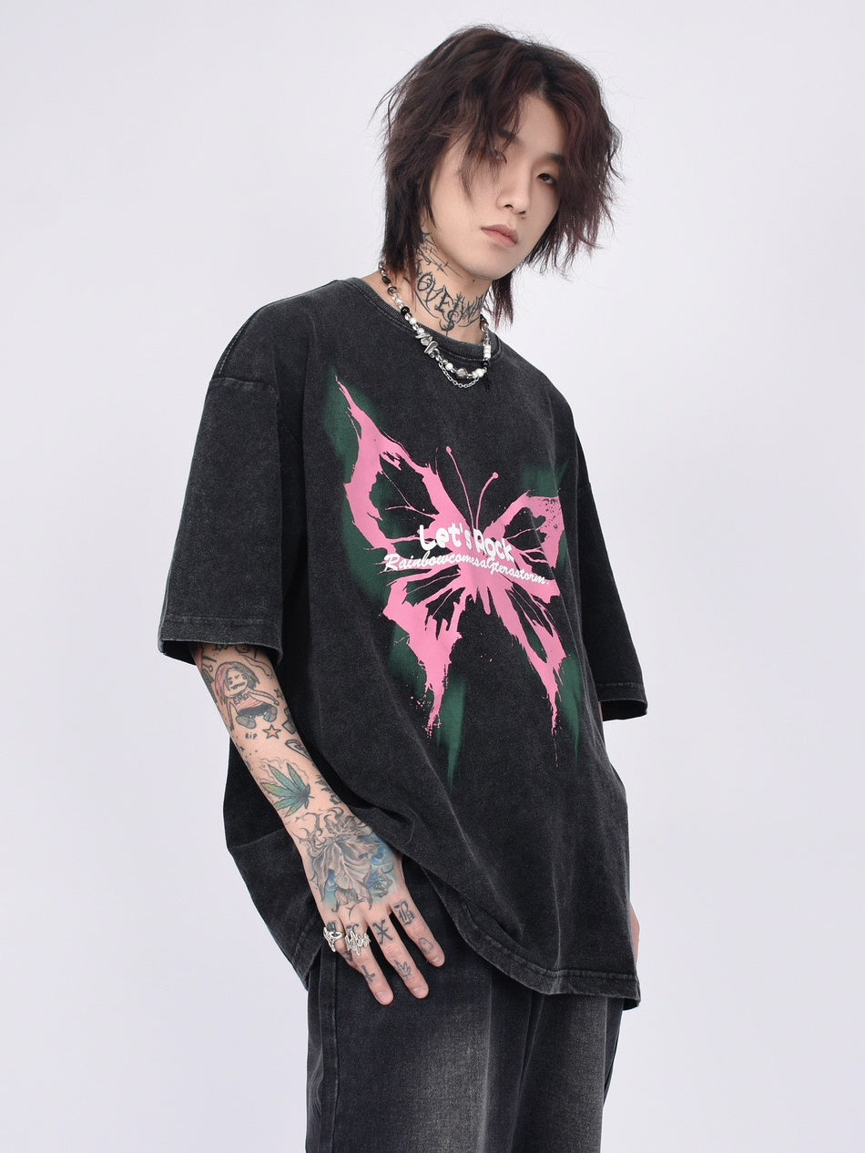 Butterfly T-shirt (2color)