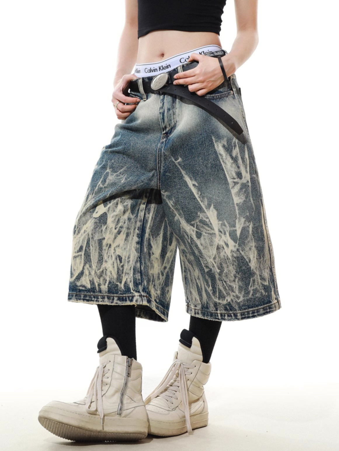 Crack Thunder Washed Jorts