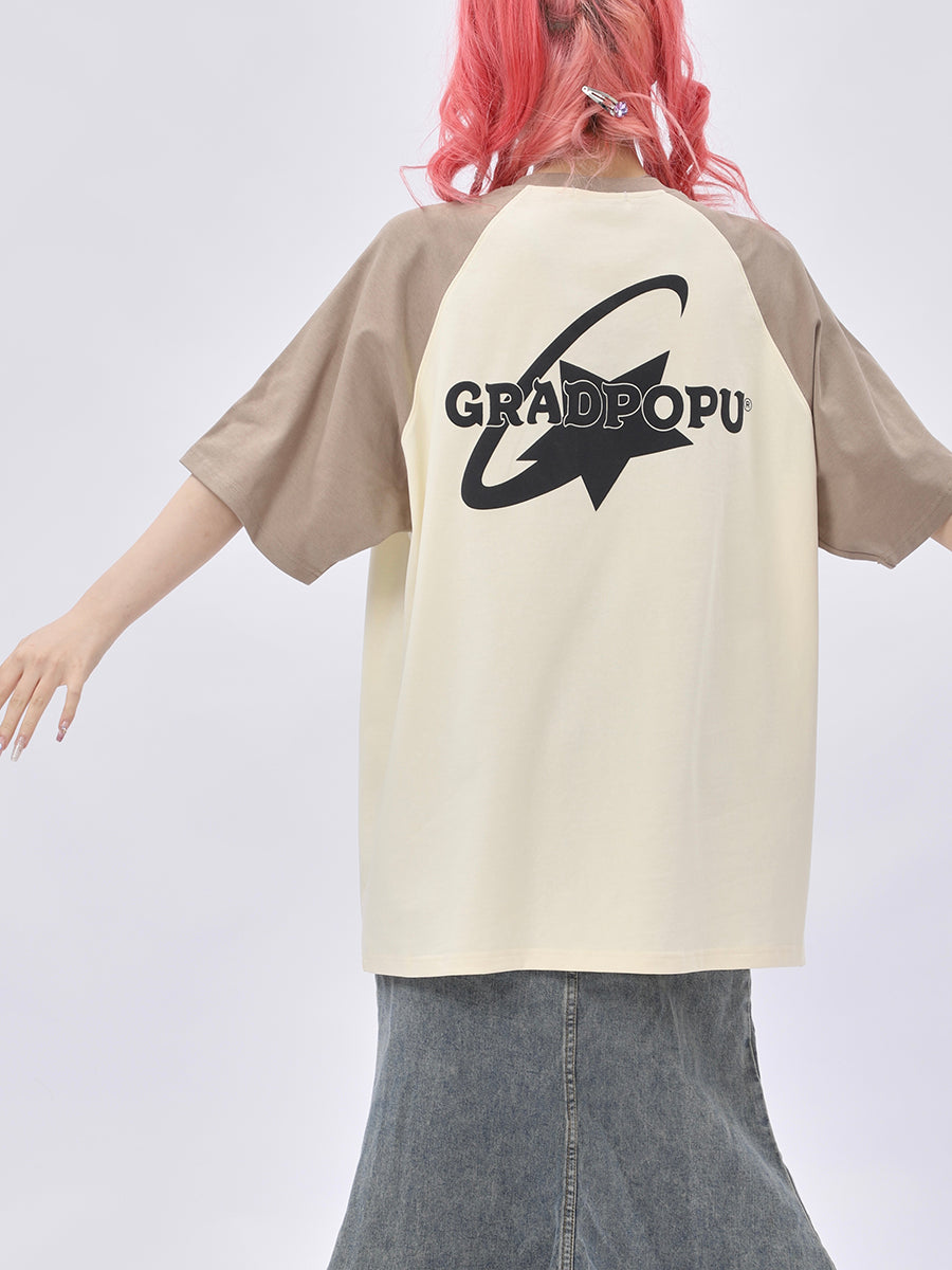 Raglan Shooting Star T-shirt (2color)