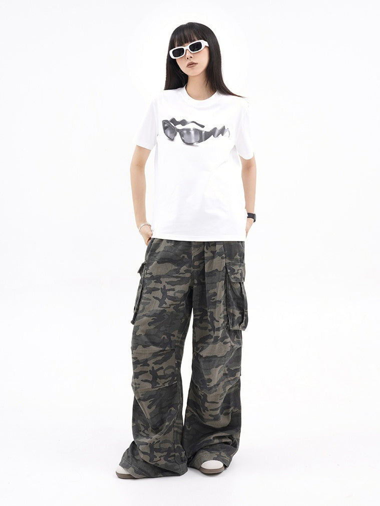 Sunglasses T-shirt (2color)